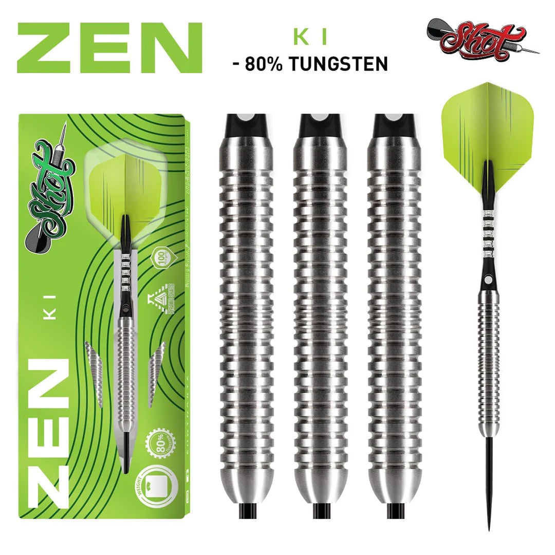 Shot Zen Ki 80% Tungsten Darts